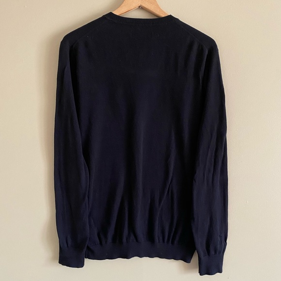 Simons Black V Neck Sweater - Picture 2 of 4